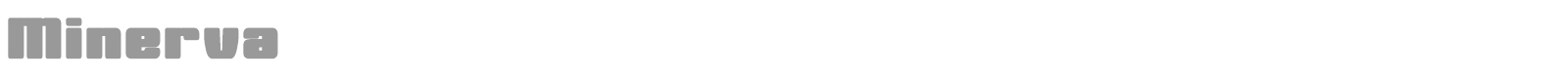 Minerva font preview